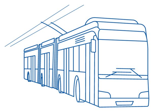 Grafik Oberleitungsbus